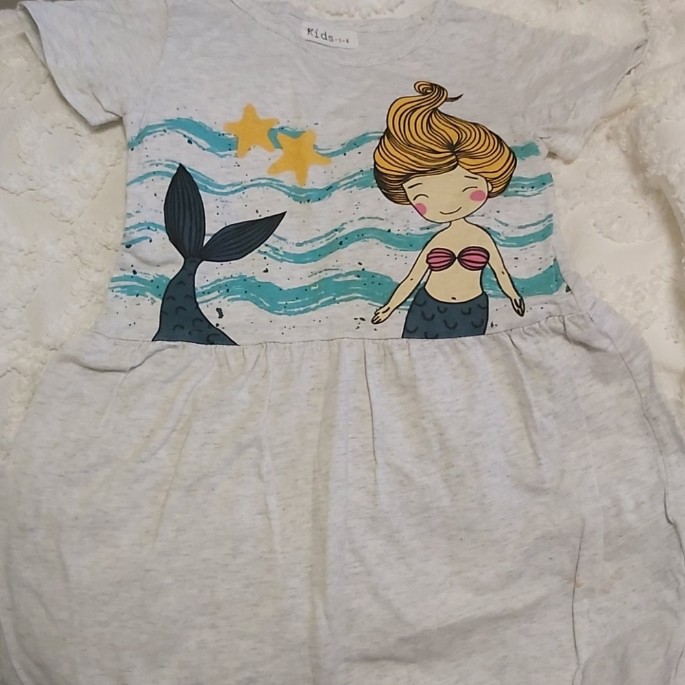 Mermaid dress 3-4 years